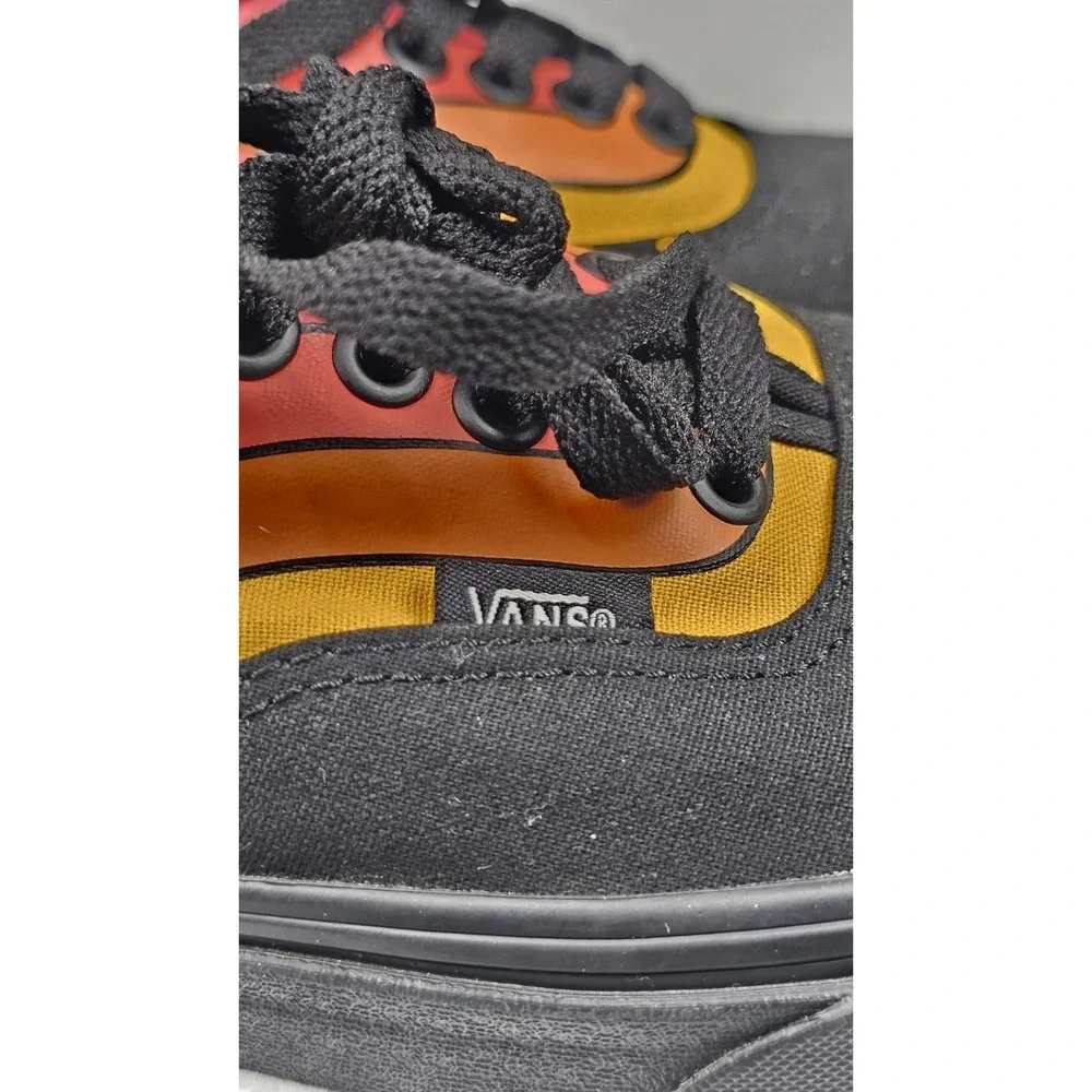 Vans Authentic Sneakers Mens 7 Womens 8.5 Black 'Refract‎ Rainbow' VN0A2Z5IWN7